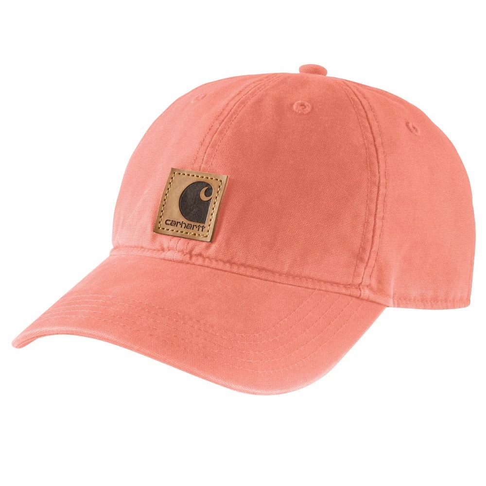 'Carhartt' Men's Adjustable Canvas Cap - Hibiscus 3 'Carhartt' Men's Adjustable Canvas Cap - Hibiscus
