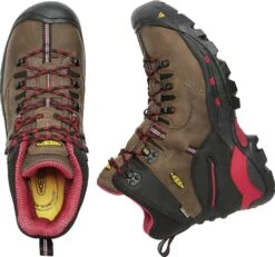 'Keen Utility' Men's 6" Pittsburgh WP Steel Toe - Bison Brown / Red / Black -Carhartt || Under Armour || The North Face Shop 1007024 PLD large 1024x1024@2x