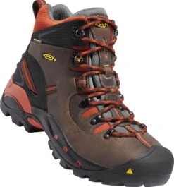 'Keen Utility' Men's 6" Pittsburgh Soft Toe - Brown / Orange -Carhartt || Under Armour || The North Face Shop 1009709 3Q 1024x1024@2x