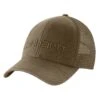 'Carhartt' Men's Canvas Mesh-Back Logo Graphic Cap - Light Brown -Carhartt || Under Armour || The North Face Shop 101195 235 S19 1024x1024@2x