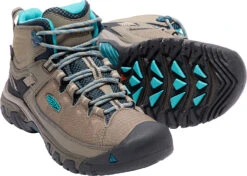 'Keen Outdoor' Women's Targhee EXP WP Mid Hiker - Brindle / Blue Coral -Carhartt || Under Armour || The North Face Shop 1017737 PPS large 1024x1024@2x