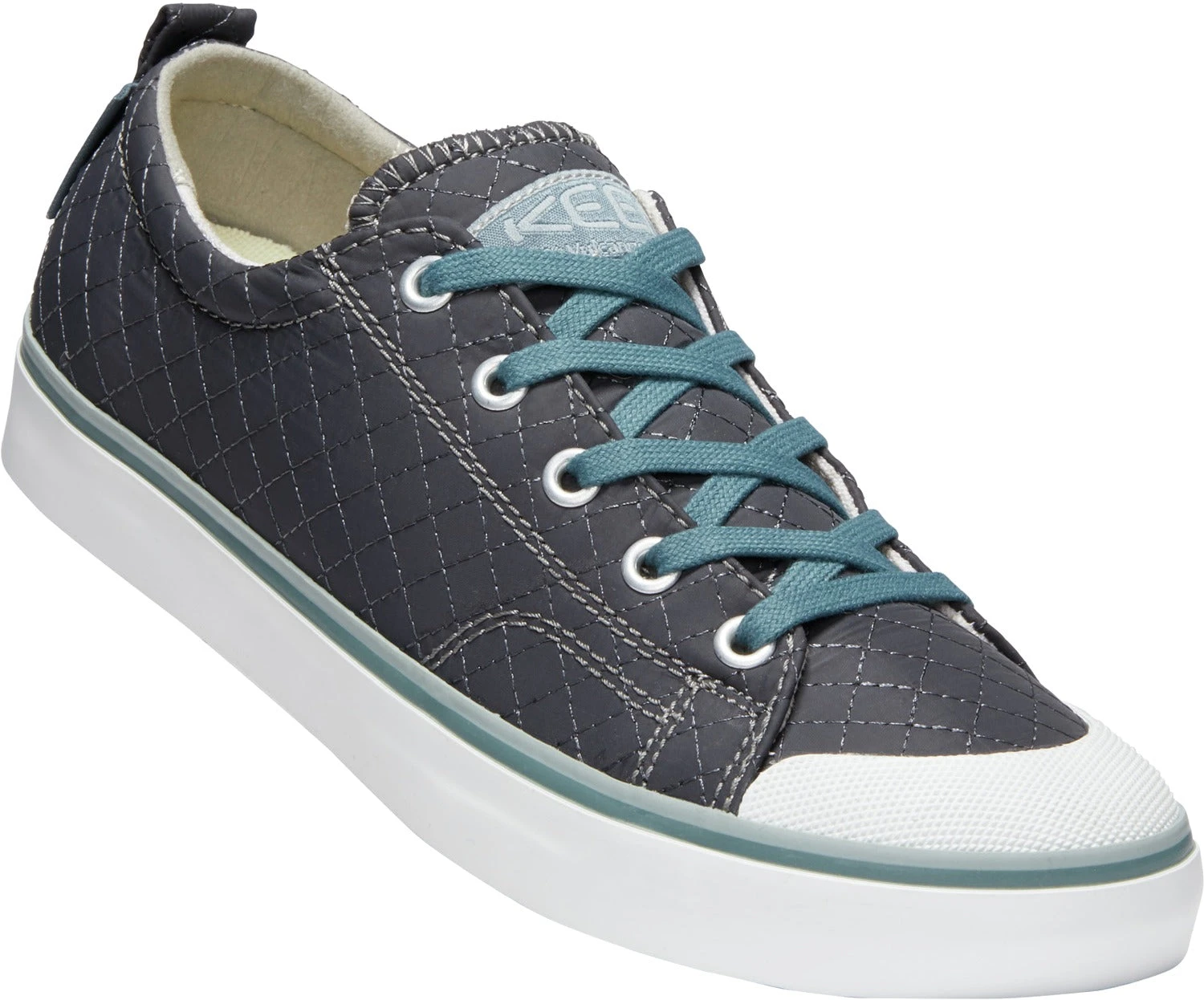 'Keen Outdoor' Women's Elsa II Quilted Sneaker - Stormy Weather Blue / Wrought Iron Grey 6 'Keen Outdoor' Women's Elsa II Quilted Sneaker - Stormy Weather Blue / Wrought Iron Grey - Image 4