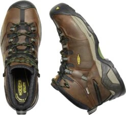 'Keen Utility' Men's Detroit XT Mid Steel Toe Waterproof - Cascade Brown / Bronze Green -Carhartt || Under Armour || The North Face Shop 1020085 PLD large 1024x1024@2x