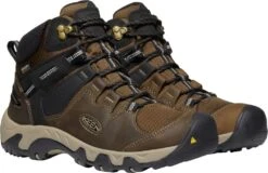 'Keen Outdoor' Men's Steens WP Leather Mid Hiker - Canteen / Black 12 'Keen Outdoor' Men's Steens WP Leather Mid Hiker - Canteen / Black -Carhartt || Under Armour || The North Face Shop 1022327 PLA large 1024x1024@2x