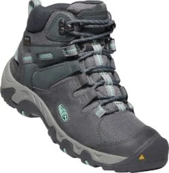 'Keen Outdoor' Women's Steens WP Leather Mid Hiker - Steel Grey / Ocean Wave 9 'Keen Outdoor' Women's Steens WP Leather Mid Hiker - Steel Grey / Ocean Wave -Carhartt || Under Armour || The North Face Shop 1022332 FLR large 1024x1024@2x