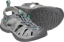 'Keen Outdoor' Women's Whisper Sandal - Medium Grey / Peacock Green -Carhartt || Under Armour || The North Face Shop 1022814 PPS large 1024x1024@2x