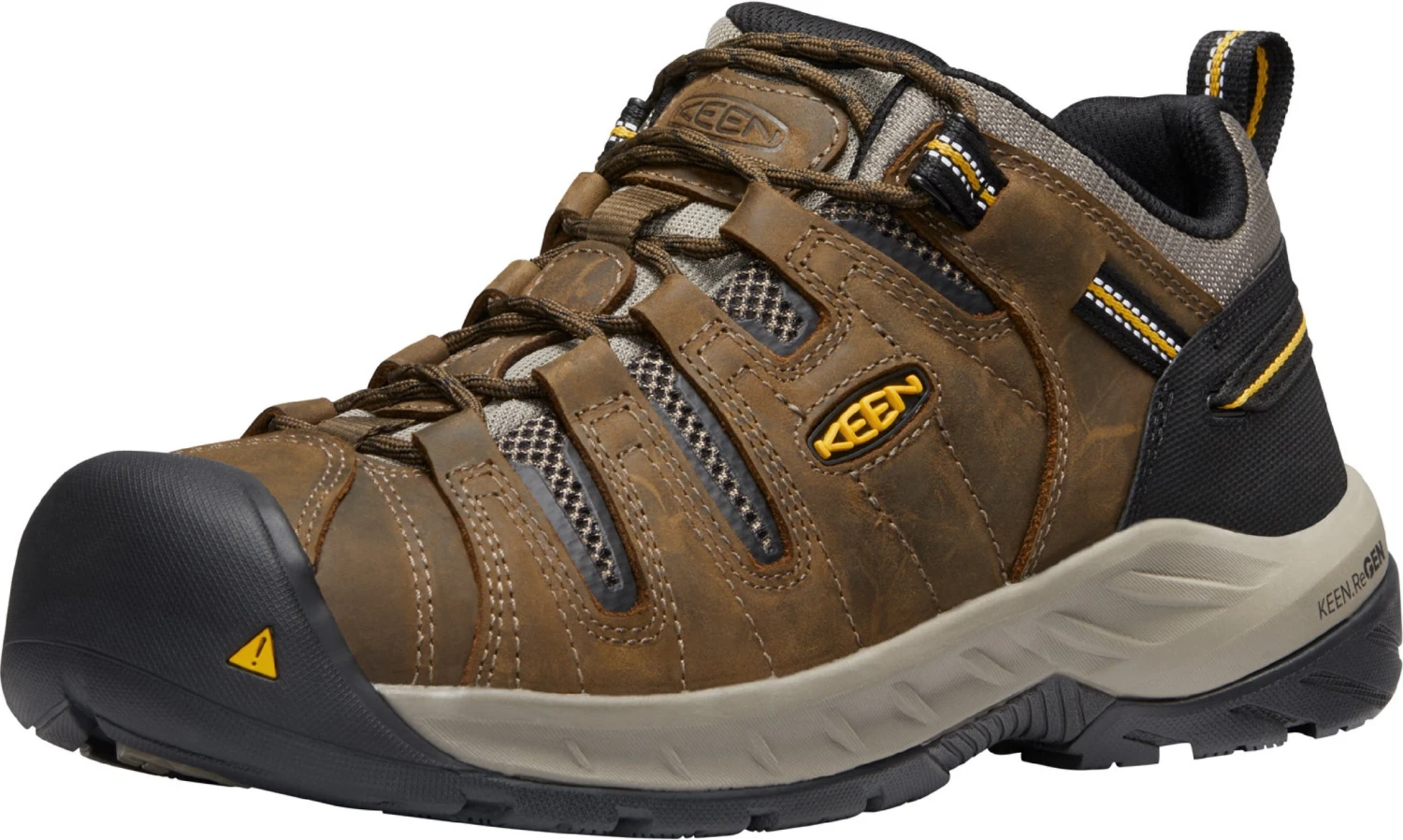 'Keen Utility' Men's Flint II EH Soft Toe - Cascade Brown / Golden Rod 7 'Keen Utility' Men's Flint II EH Soft Toe - Cascade Brown / Golden Rod - Image 5
