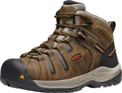 'Keen Utility' Men's Flint II Mid EH Soft Toe - Cascade Brown / Burnt Ochre -Carhartt || Under Armour || The North Face Shop 1023242 F3Q large 1024x1024@2x