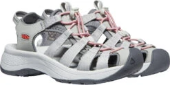 'Keen Outdoor' Women's Astoria West Sandal - Grey / Coral -Carhartt || Under Armour || The North Face Shop 1023589 PLA large 1024x1024@2x