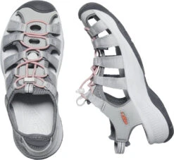 'Keen Outdoor' Women's Astoria West Sandal - Grey / Coral -Carhartt || Under Armour || The North Face Shop 1023589 PLD large 1024x1024@2x