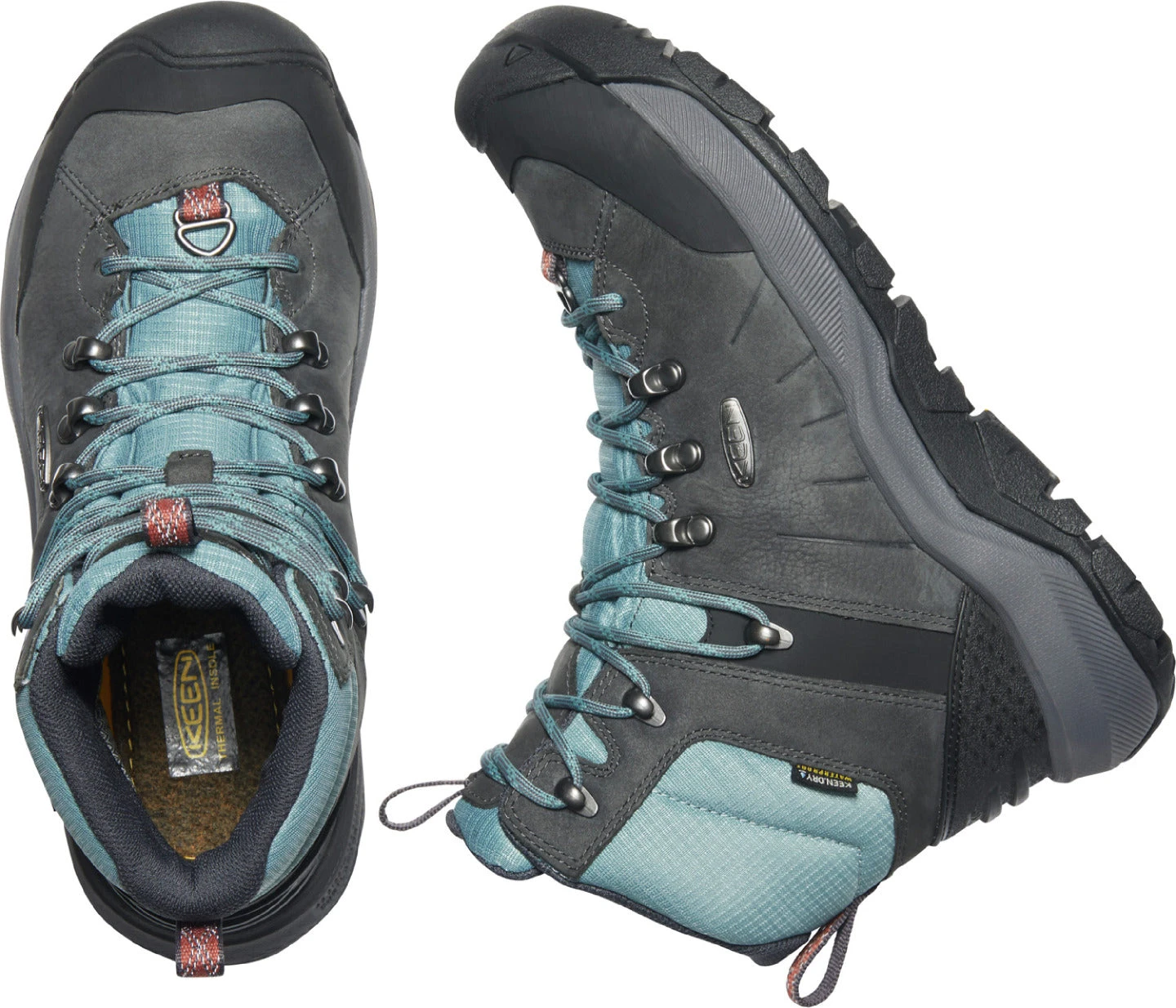 'Keen Outdoor' Women's Revel IV Mid Polar - Magnet / North Atlantic 4 'Keen Outdoor' Women's Revel IV Mid Polar - Magnet / North Atlantic - Image 2