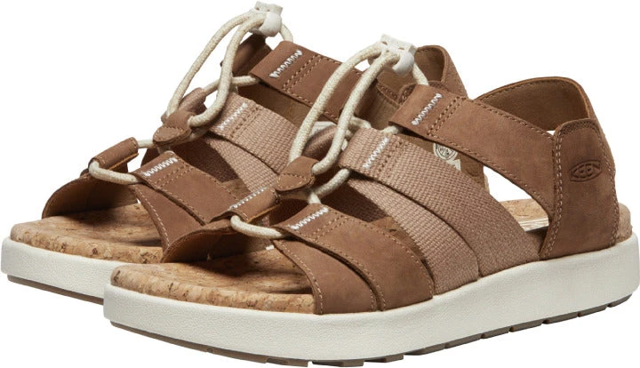 'Keen Outdoor' Women's Elle Mixed Strap Sandal - Toasted Coconut / Birch 7 'Keen Outdoor' Women's Elle Mixed Strap Sandal - Toasted Coconut / Birch - Image 5