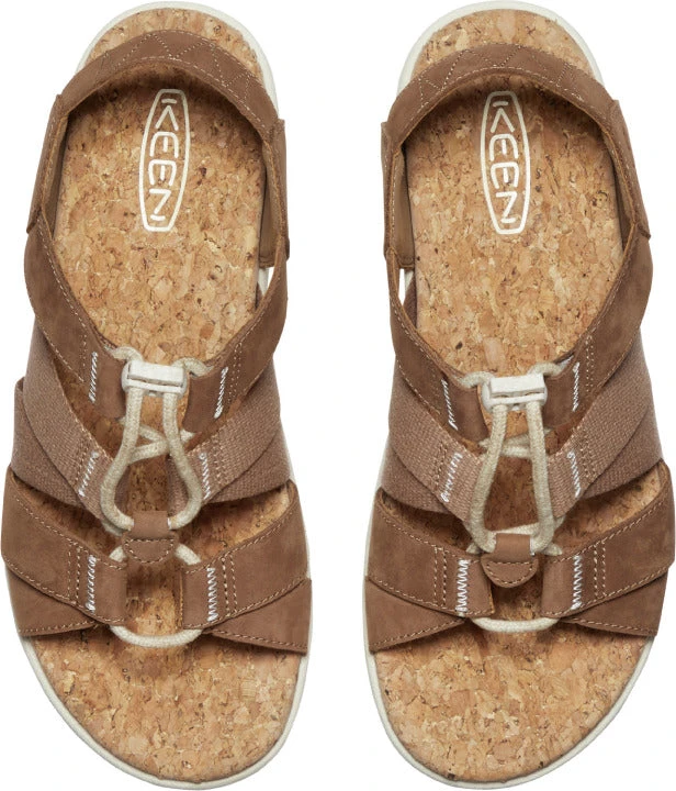 'Keen Outdoor' Women's Elle Mixed Strap Sandal - Toasted Coconut / Birch 4 'Keen Outdoor' Women's Elle Mixed Strap Sandal - Toasted Coconut / Birch - Image 2