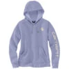 'Carhartt' Women's Clarksburg Logo Sleeve Graphic Hoodie - Soft Lavender Heather 1 'Carhartt' Women's Clarksburg Logo Sleeve Graphic Hoodie - Soft Lavender Heather -Carhartt || Under Armour || The North Face Shop 102791 V45 WF22 e 1 1024x1024@2x