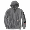 'Carhartt' Men's Flame-Resistant Force® Midweight Logo Sweatshirt - Granite Heather -Carhartt || Under Armour || The North Face Shop 104505 020 MF21 FR 1024x1024@2x
