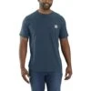 'Carhartt' Men's Force® Relaxed Fit Midweight Pocket T-Shirt - Light Huron Heather -Carhartt || Under Armour || The North Face Shop 104616 446 MS22 b 1024x1024@2x