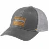 'Carhartt' Canvas Mesh Back Quality Graphic Cap - Charcoal -Carhartt || Under Armour || The North Face Shop 104723 CHR MS21 1024x1024@2x