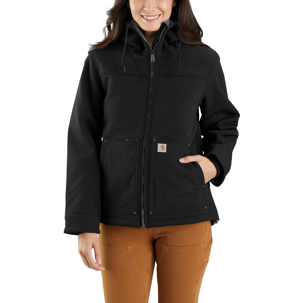 'Carhartt' Women's Super Dux Sherpa Lined Jacket - Black 3 'Carhartt' Women's Super Dux Sherpa Lined Jacket - Black