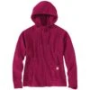 'Carhartt' Women's Heavyweight Thermal Hoodie - Beet Red Heather -Carhartt || Under Armour || The North Face Shop 104967 R60 WF22 e 1024x1024@2x