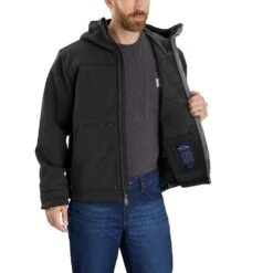 'Carhartt' Men's Super Dux™ Sherpa Lined Active Jac-Level 2 Warmer Rating - Black -Carhartt || Under Armour || The North Face Shop 105001 N04 AIL MF21 b 1024x1024@2x