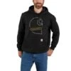 'Carhartt' Men's Loose Fit Midweight Graphic Sweatshirt - Black -Carhartt || Under Armour || The North Face Shop 105192 BLK MF21 b 1024x1024@2x
