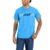 'Carhartt' Men's Force® Relaxed Fit Midweight Block Logo T-Shirt - Azure Blue 1 'Carhartt' Men's Force® Relaxed Fit Midweight Block Logo T-Shirt - Azure Blue -Carhartt || Under Armour || The North Face Shop 105203 HA6 MS23 b 1024x1024@2x