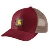 Carhartt Men's Rugged Flex Twill Mesh-Back Logo Patch Cap - Carhartt Burgundy 2 Carhartt Men's Rugged Flex Twill Mesh-Back Logo Patch Cap - Carhartt Burgundy -Carhartt || Under Armour || The North Face Shop 105216 646 MF22 e 2 1024x1024@2x