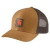 Carhartt Men's Rugged Flex Twill Mesh-Back Logo Patch Cap - Carhartt Brown 2 Carhartt Men's Rugged Flex Twill Mesh-Back Logo Patch Cap - Carhartt Brown -Carhartt || Under Armour || The North Face Shop 105216 BRN MF22 e 2 1024x1024@2x