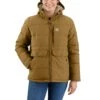 'Carhartt' Women's Montana Relaxed Fit Insulated Jacket - Oak Brown -Carhartt || Under Armour || The North Face Shop 105457 B33 WF22 b 1024x1024@2x