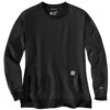 'Carhartt' Women's Force® Lightweight Sweatshirt - Black -Carhartt || Under Armour || The North Face Shop 105468 BLK WF22 e 1024x1024@2x
