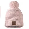 'Carhartt' Women's Rib Knit Sherpa-Lined Pom Pom Beanie - Pink Salt -Carhartt || Under Armour || The North Face Shop 105469 P20 WF22 e 1024x1024@2x