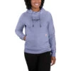 'Carhartt' Women's Force® Lightweight Graphic Hoodie - Soft Lavender Heather -Carhartt || Under Armour || The North Face Shop 105573 V45 WF22 b 1024x1024@2x