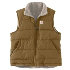 'Carhartt' Women's Montana Reversible Insulated Vest - Oak Brown 6 'Carhartt' Women's Montana Reversible Insulated Vest - Oak Brown -Carhartt || Under Armour || The North Face Shop 105607 B33 WF22 e 1024x1024@2x