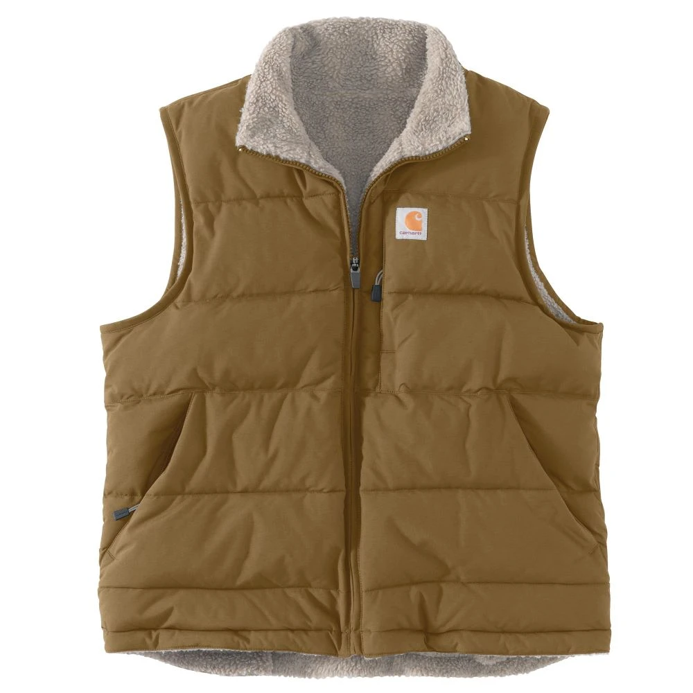 'Carhartt' Women's Montana Reversible Insulated Vest - Oak Brown 4 'Carhartt' Women's Montana Reversible Insulated Vest - Oak Brown - Image 2