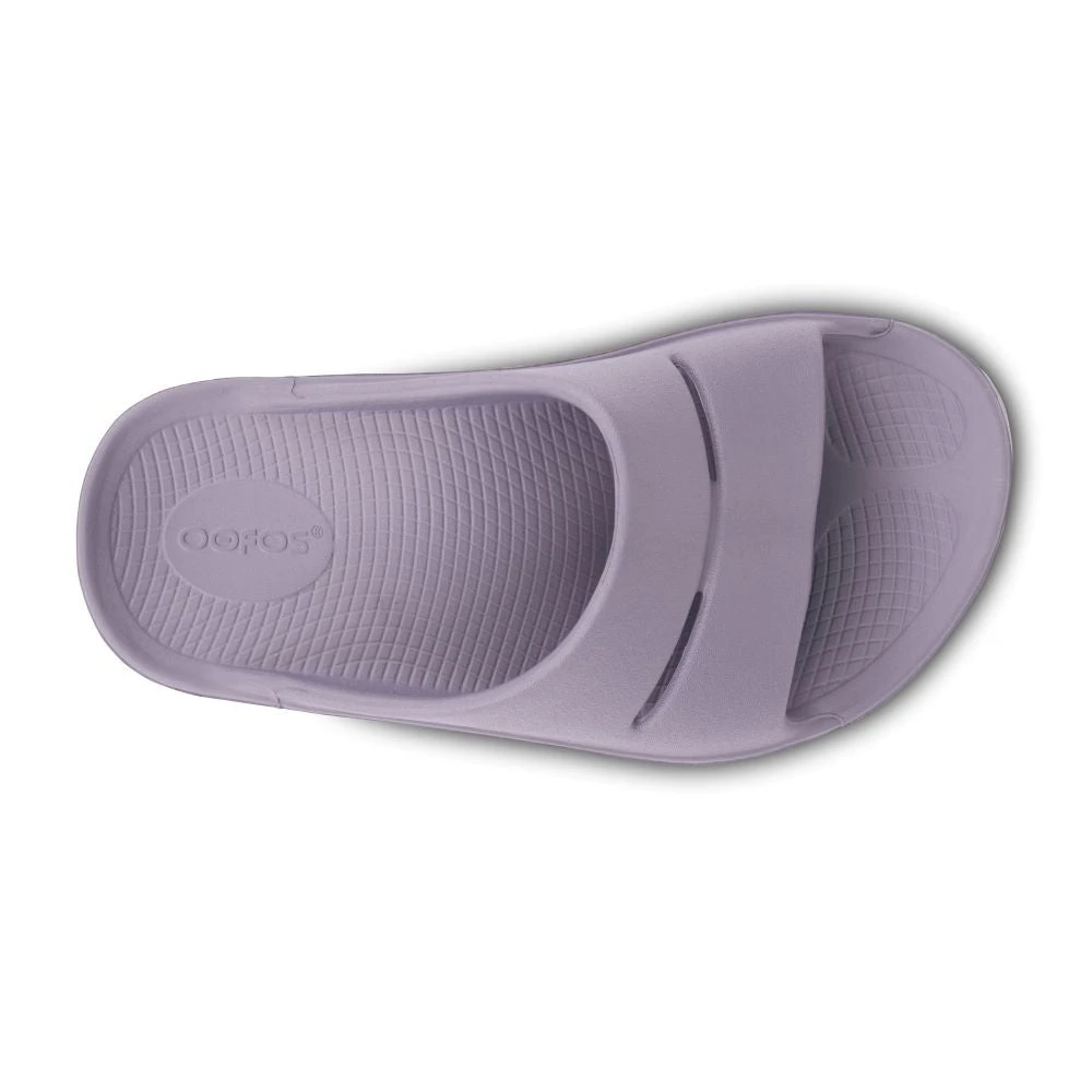 'OOFOS' Women's OOahh Slide Sandal - Mauve 4 'OOFOS' Women's OOahh Slide Sandal - Mauve - Image 2