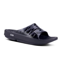 'OOFOS' Women's OOahh Slide Limited Edition - Black / Gray / Camo -Carhartt || Under Armour || The North Face Shop 1103BLKGRYCMO 1 1024x1024@2x