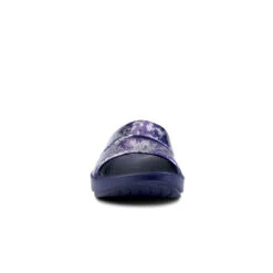 'OOFOS' Women's OOahh Slide Limited Edition - Navy / Silver / Silver Snake -Carhartt || Under Armour || The North Face Shop 1103NVYSILSNK shot3 1024x1024@2x