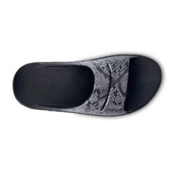 'OOFOS' Women's OOahh Slide Limited Edition - Black / Snake 9 'OOFOS' Women's OOahh Slide Limited Edition - Black / Snake -Carhartt || Under Armour || The North Face Shop 1103SNAKE shot6 1024x1024@2x