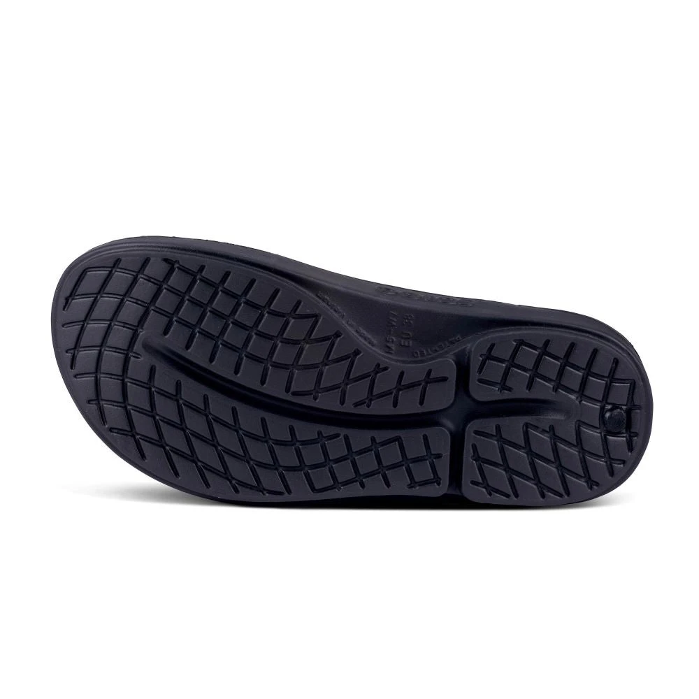 'OOFOS' Women's OOahh Slide Limited Edition - Black / Snake 5 'OOFOS' Women's OOahh Slide Limited Edition - Black / Snake - Image 3
