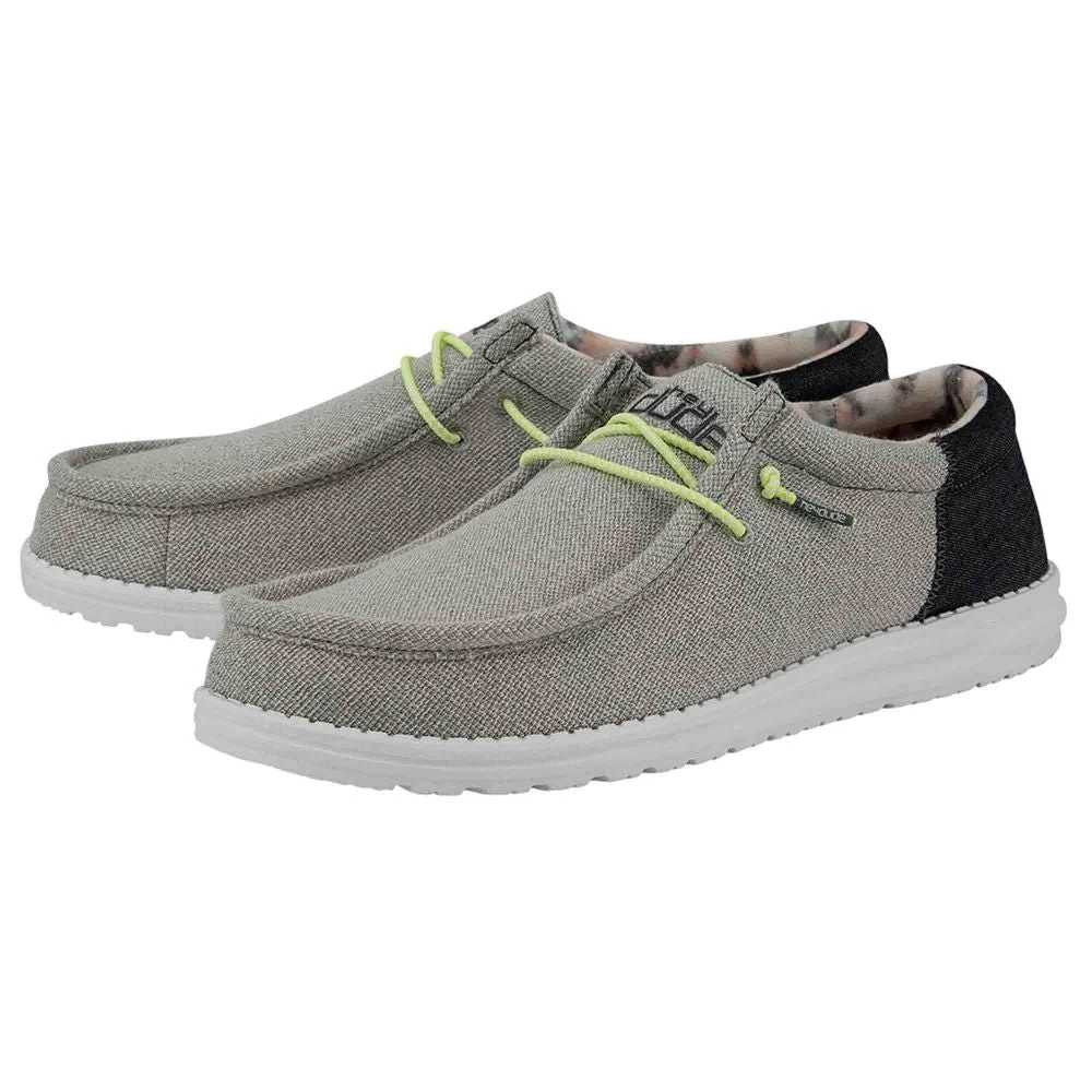 'Hey Dude' Men's Wally Funk - Blue Grey 3 'Hey Dude' Men's Wally Funk - Blue Grey