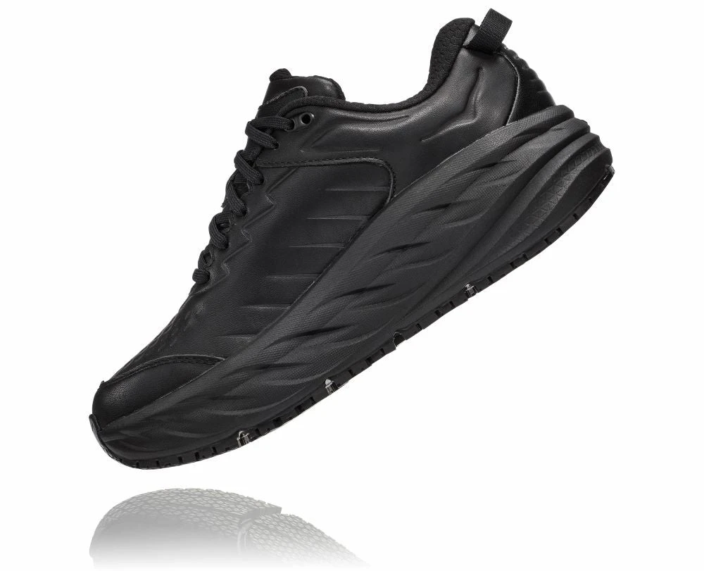 'HOKA' Women's Bondi SR - Black / Black (Wide) 7 'HOKA' Women's Bondi SR - Black / Black (Wide) - Image 5