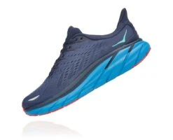 'Hoka' Men's Clifton 8 - Outer Space / Vallarta Blue -Carhartt || Under Armour || The North Face Shop 1119393 OSVB 4 1024x1024@2x