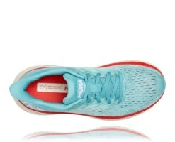 'Hoka' Women's Clifton 8 - Aquarelle / Eggshell Blue -Carhartt || Under Armour || The North Face Shop 1119394 AEBL 5 1024x1024@2x