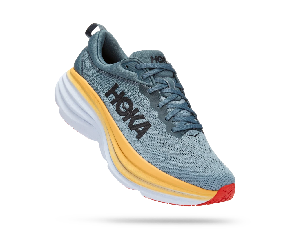 'HOKA' Men's Bondi 8 - Goblin Blue / Mountain Spring (X-Wide) 3 'HOKA' Men's Bondi 8 - Goblin Blue / Mountain Spring (X-Wide)