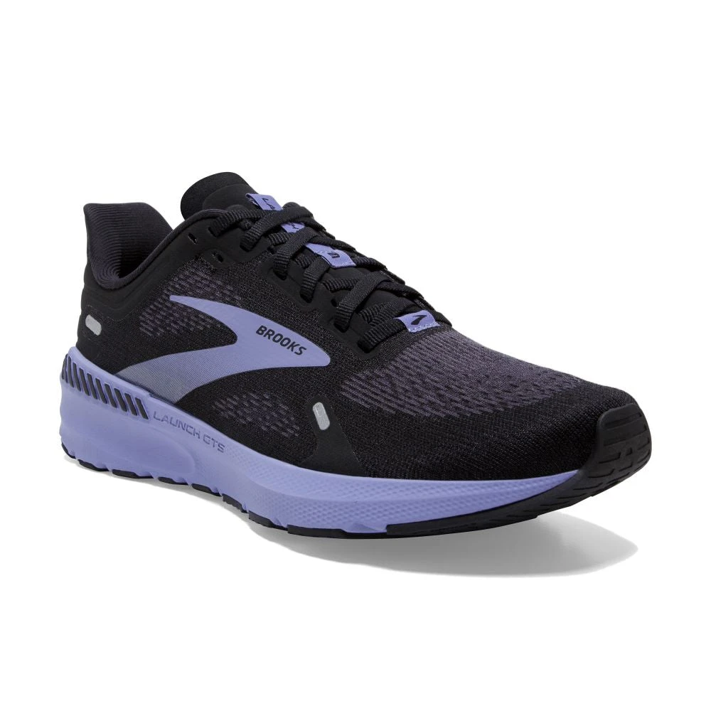 'Brooks' Women's Launch GTS 9 - Black / Ebony / Purple 6 'Brooks' Women's Launch GTS 9 - Black / Ebony / Purple - Image 4
