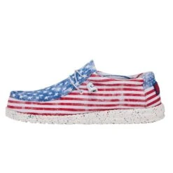 'Hey Dude' Men's Wally - Stars 'N Stripes 13 'Hey Dude' Men's Wally - Stars 'N Stripes -Carhartt || Under Armour || The North Face Shop 150202699 WALLY STARS N STRIPES 1 1024x1024@2x
