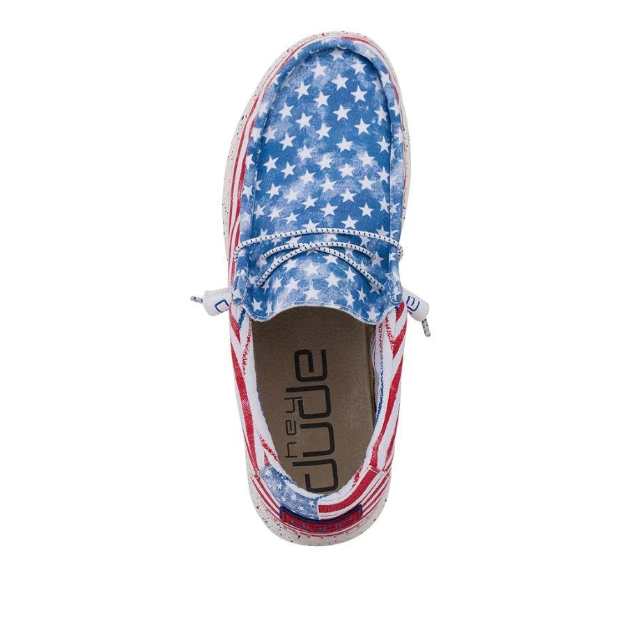 'Hey Dude' Men's Wally - Stars 'N Stripes 4 'Hey Dude' Men's Wally - Stars 'N Stripes - Image 2