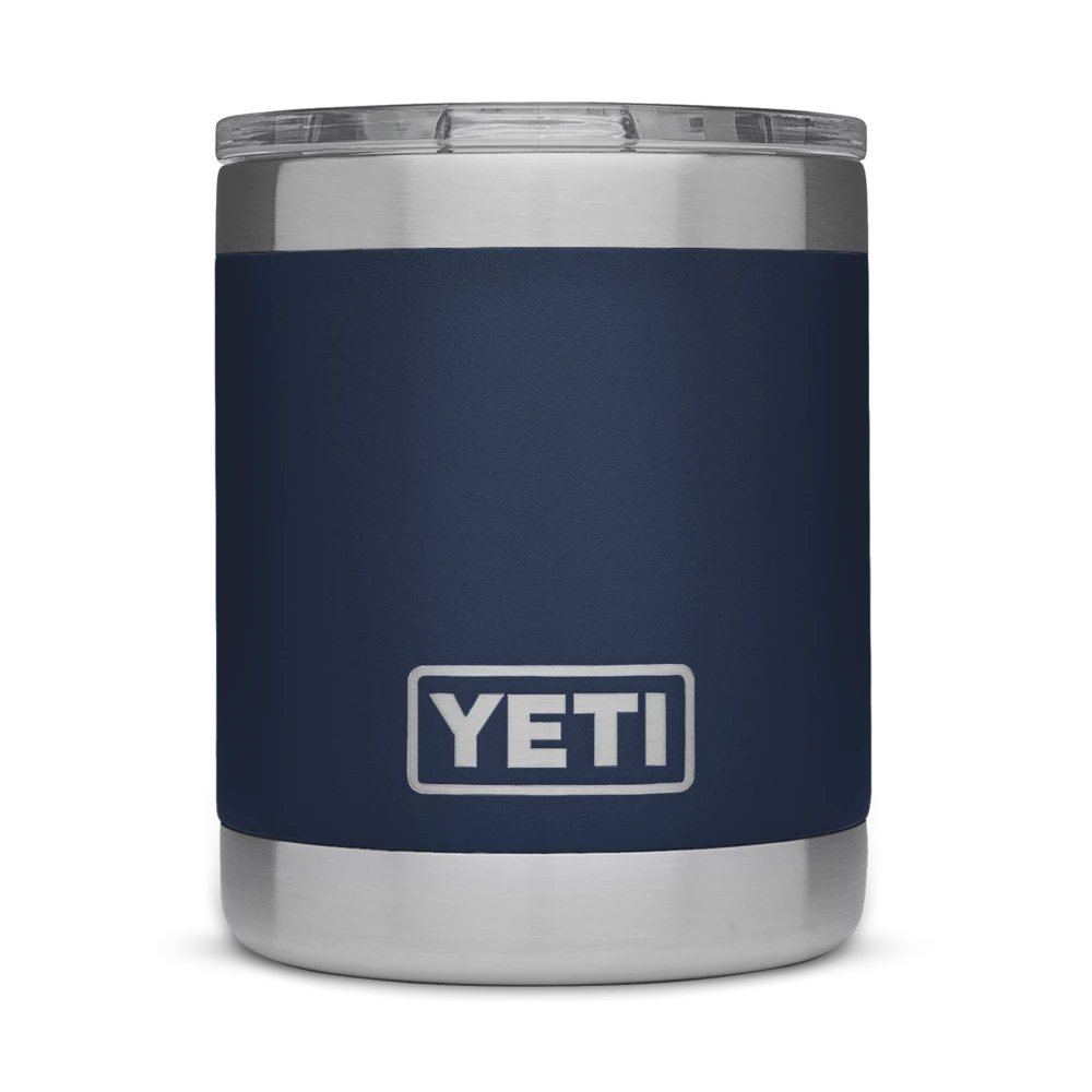 'Yeti' 10 Oz. Rambler Lowball W/Magslider Lid - Navy 4 'Yeti' 10 Oz. Rambler Lowball W/Magslider Lid - Navy - Image 2