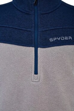 'Spyder' Men's Encore 1/2 Zip Fleece - Alloy Abyss 10 'Spyder' Men's Encore 1/2 Zip Fleece - Alloy Abyss -Carhartt || Under Armour || The North Face Shop 191252 055 F 1 1024x1024@2x