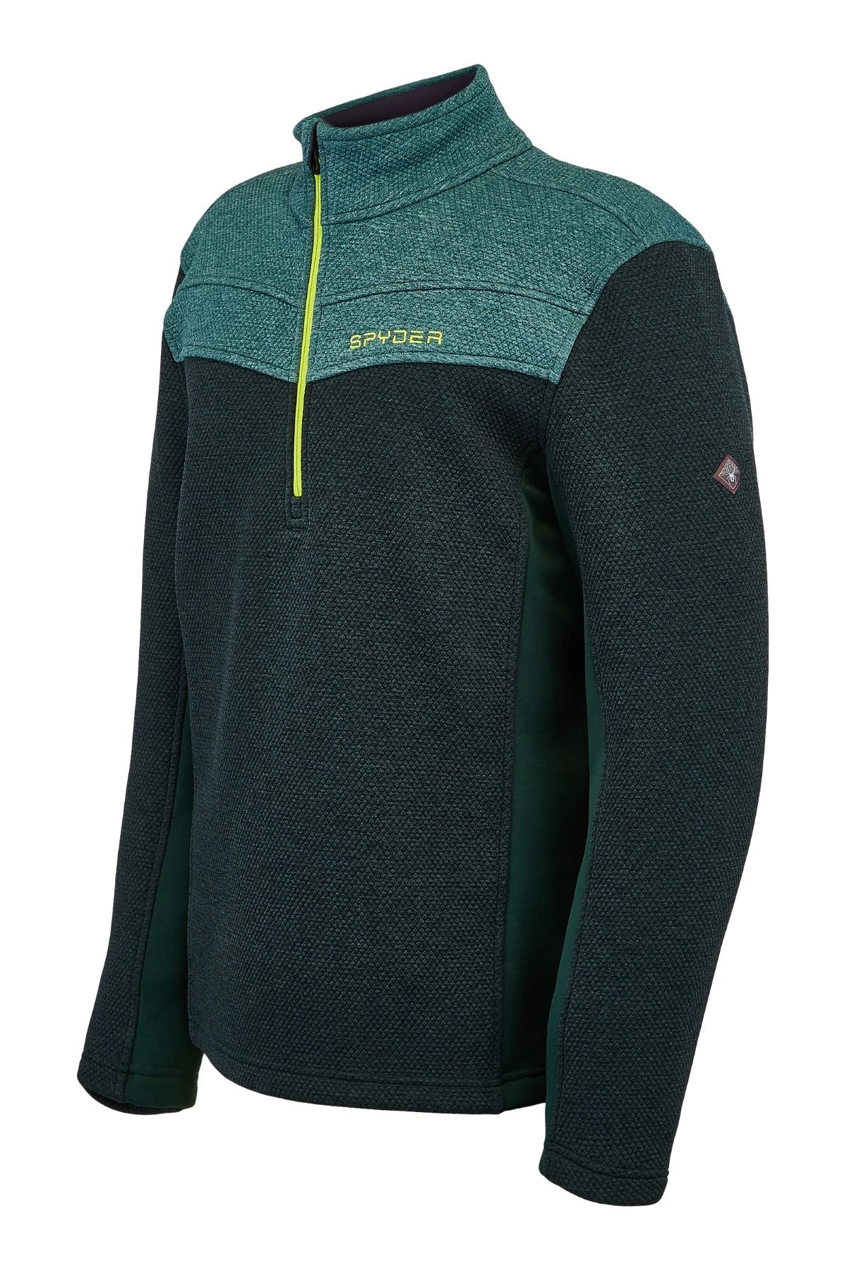 'Spyder' Men's Encore 1/2 Zip Fleece - Forest Ghost 6 'Spyder' Men's Encore 1/2 Zip Fleece - Forest Ghost - Image 4